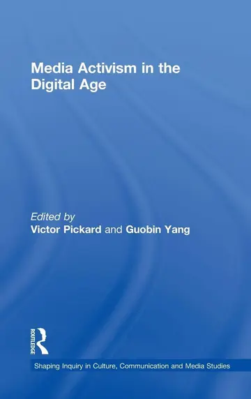 Cover of Media Activism in the Digital Age
