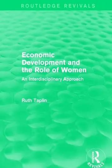 Cover of Economic Development and the Role of Women 1989