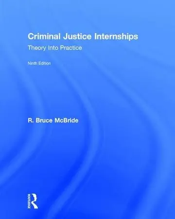 Cover of Criminal Justice Internships