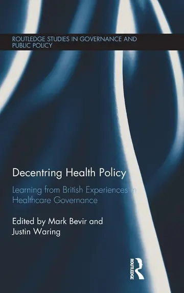 Cover of Decentring Health Policy