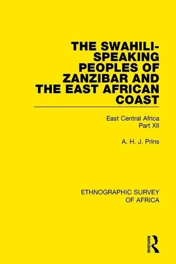 Cover of The Swahili-speaking Peoples of Zanzibar and the East African Coast