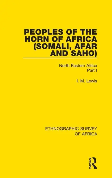Cover of Peoples of the Horn of Africa Somali, Afar and Saho