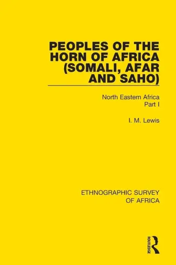 Cover of Peoples of the Horn of Africa (Somali, Afar and Saho)