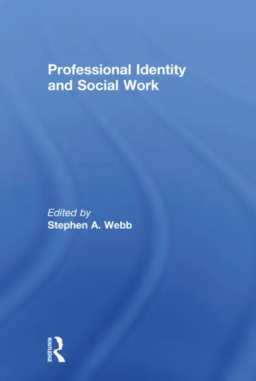 Cover of Professional Identity and Social Work