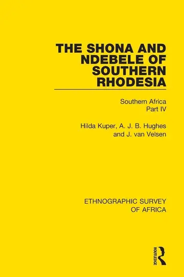 Cover of The Shona and Ndebele of Southern Rhodesia