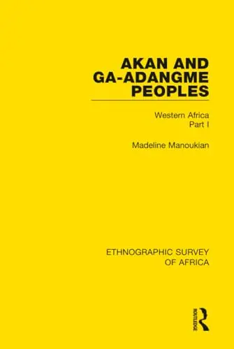 Cover of Akan and Ga-adangme Peoples