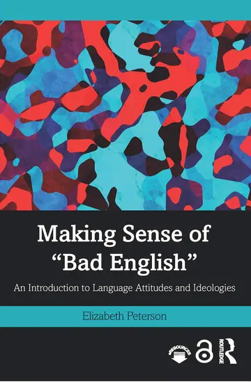 Cover of Making Sense of "Bad English"