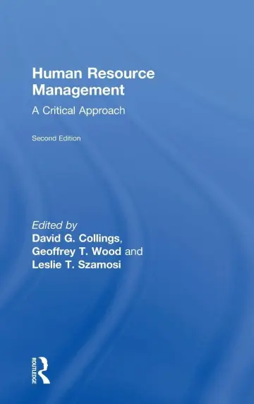 Cover of Human Resource Management