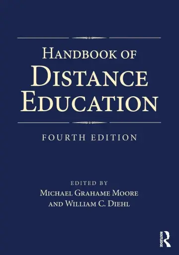 Cover of Handbook of Distance Education, 4Th Edition