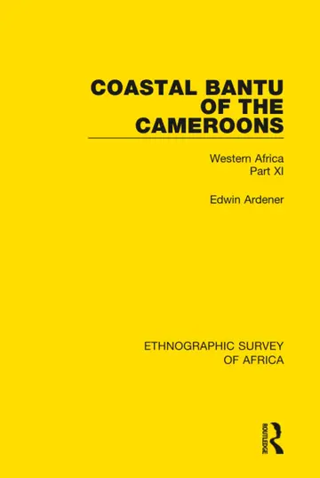 Cover of Coastal Bantu of the Cameroons (41)