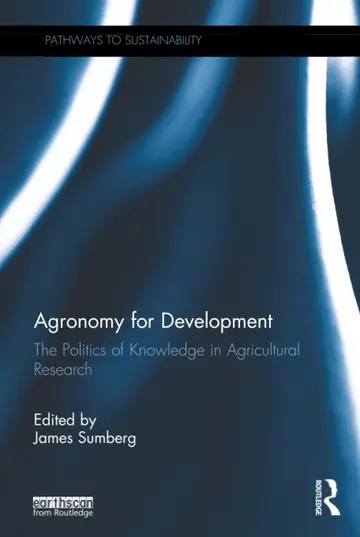 Cover of Agronomy for Development