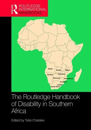 Cover of The Routledge Handbook of Disability in Southern Africa