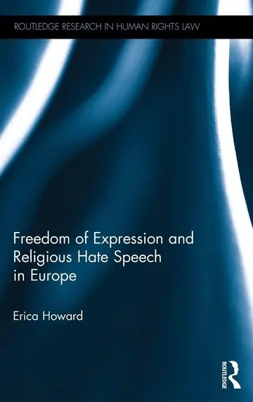 Cover of Freedom of Expression and Religious Hate Speech in Europe