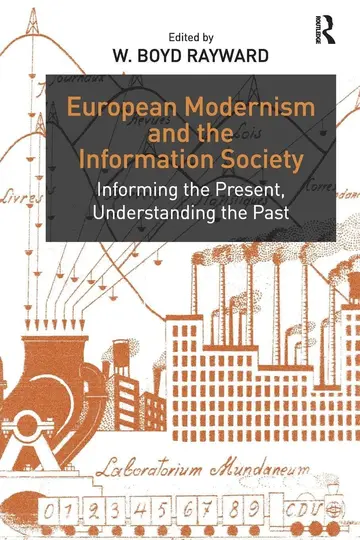 Cover of European Modernism and the Information Society