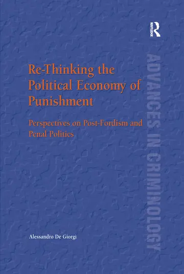 Cover of Re-Thinking the Political Economy of Punishment