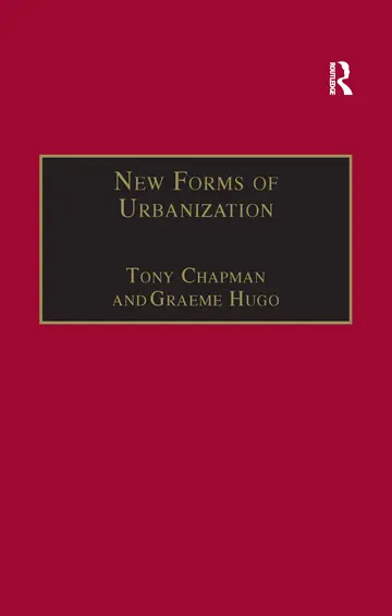 Cover of New Forms of Urbanization