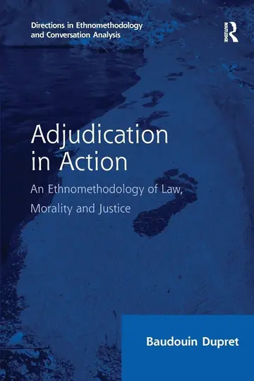 Cover of Adjudication in Action