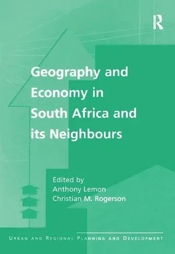 Cover of Geography and Economy in South Africa and Its Neighbours