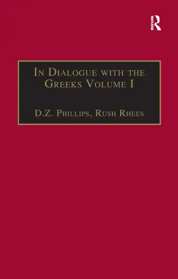 Cover of In Dialogue with the Greeks