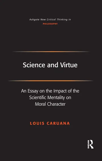 Cover of Science and Virtue