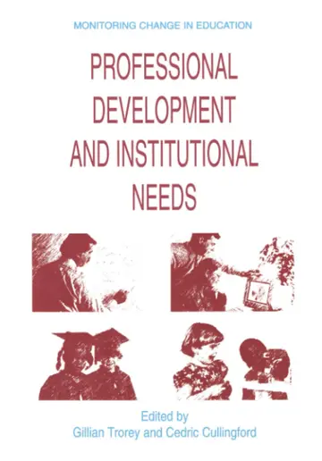 Cover of Professional Development and Institutional Needs