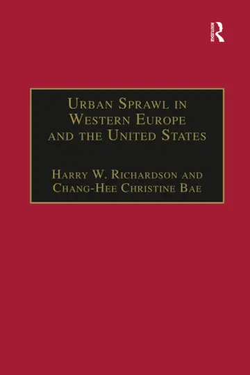 Cover of Urban Sprawl in Western Europe and the United States