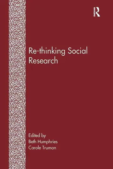 Cover of Re-Thinking Social Research