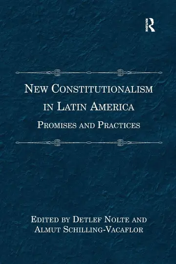 Cover of New Constitutionalism in Latin America