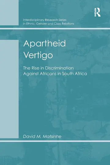 Cover of Apartheid Vertigo