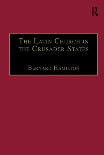 Cover of The Latin Church in the Crusader States