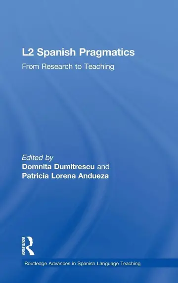 Cover of L2 Spanish Pragmatics