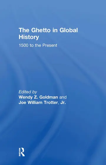 Cover of The Ghetto in Global History