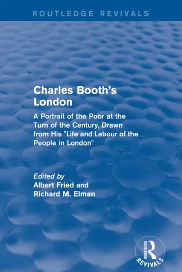 Cover of Charles Booth's London 1969
