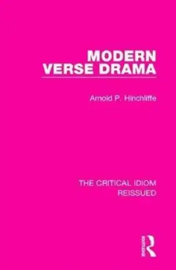 Cover of Modern Verse Drama