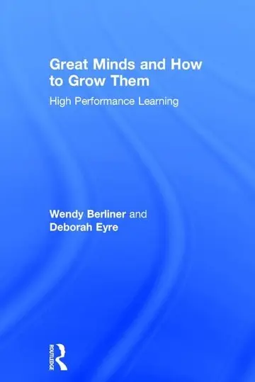 Cover of Great Minds and How to Grow Them