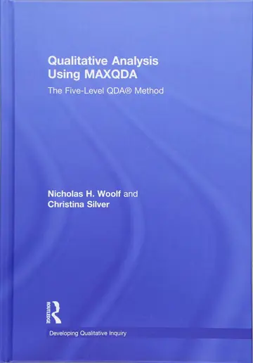 Cover of Qualitative Analysis Using MAXQDA