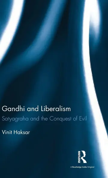 Cover of Gandhi and Liberalism