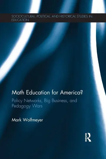 Cover of Math Education for America?