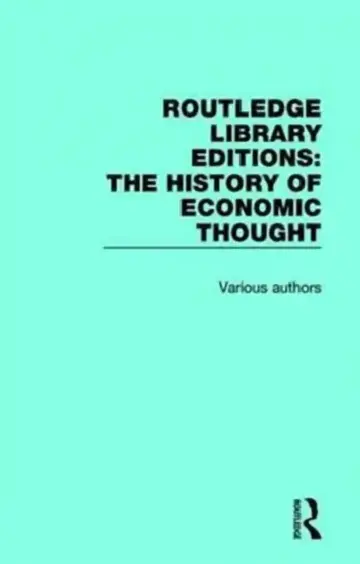Cover of The History of Economic Thought