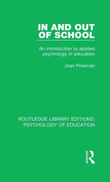 Cover of In and Out of School