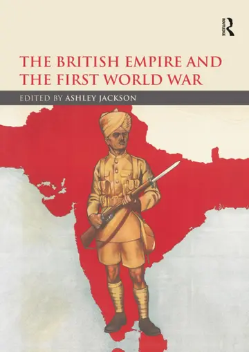Cover of The British Empire and the First World War
