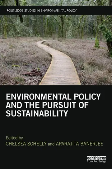 Cover of Environmental Policy and the Pursuit of Sustainability