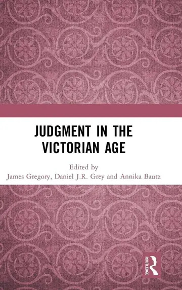 Cover of Judgment in the Victorian Age