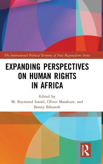 Cover of Expanding Perspectives on Human Rights in Africa