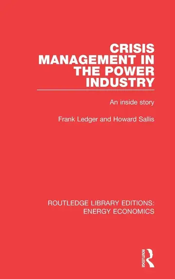 Cover of Crisis Management in the Power Industry
