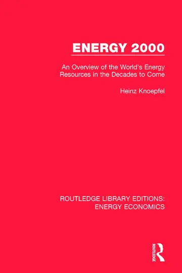 Cover of Energy 2000