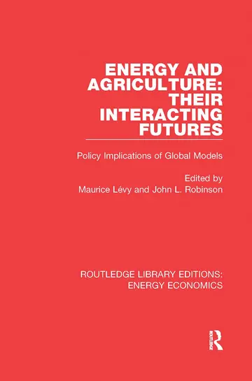 Cover of Energy and Agriculture