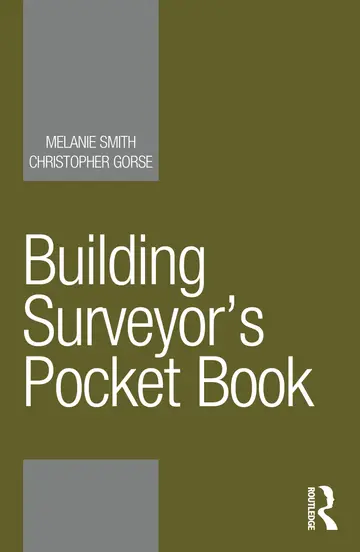 Cover of Building Surveyor’s Pocket Book