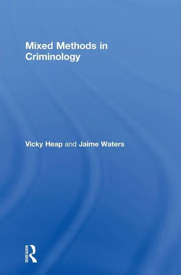 Cover of Mixed Methods in Criminology