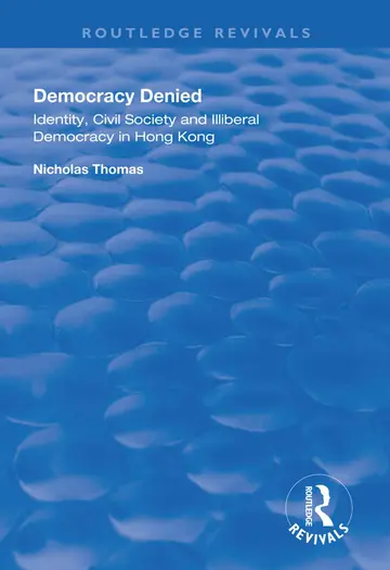 Cover of Democracy Denied